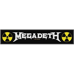 Megadeth - Unisex Logo Super Strip Patch