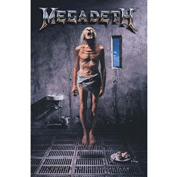 Megadeth - Unisex Countdown To Extinction Textile Poster