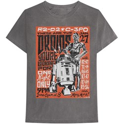 Star Wars - Unisex Droids Rock T-Shirt