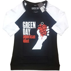 Green Day - Womens American Idiot Raglan T-Shirt