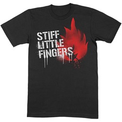 Stiff Little Fingers - Unisex Graffiti T-Shirt
