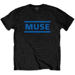 Muse - Unisex Dark Blue Logo T-Shirt