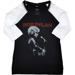 Bob Dylan - Womens Sound Check Raglan T-Shirt