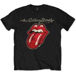 The Rolling Stones - Unisex Plastered Tongue T-Shirt