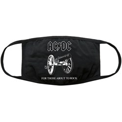 AC/DC - Unisex About To Rock Face Mask