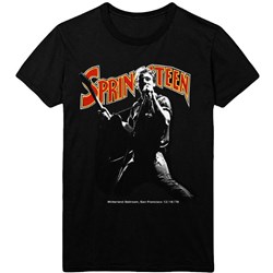 Bruce Springsteen - Unisex Winterland Ballroom Singing T-Shirt