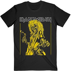 Iron Maiden - Unisex Yellow Flyer T-Shirt