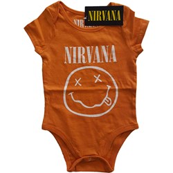 Nirvana - Kids White Smiley Baby Grow