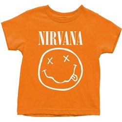 Nirvana - Kids White Smiley Toddler T-Shirt