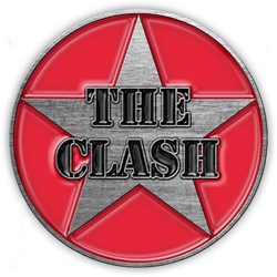 The Clash - Unisex Military Logo Pin Badge