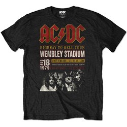 AC/DC - Unisex Wembley '79 T-Shirt