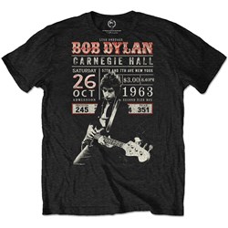 Bob Dylan - Unisex Carnegie Hall '63 T-Shirt