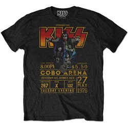 KISS - Unisex Cobo Arena '76 T-Shirt