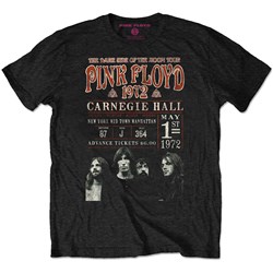 Pink Floyd - Unisex Carnegie '72 T-Shirt