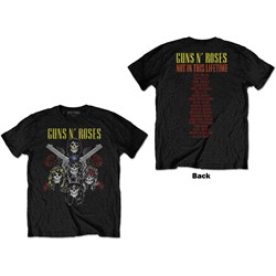 Guns N' Roses - Unisex Pistols & Roses T-Shirt
