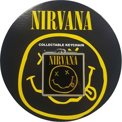 Nirvana - Unisex Smiley Keychain