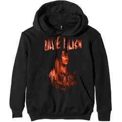 Billie Eilish - Unisex Spooky Logo Pullover Hoodie