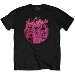 The Rolling Stones - Unisex Some Girls Circle V.2. T-Shirt