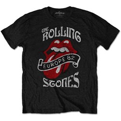 The Rolling Stones - Unisex Europe '82 Tour T-Shirt