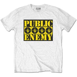 Public Enemy - Unisex Four Logos T-Shirt