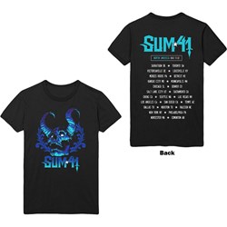 Sum 41 - Unisex Blue Demon T-Shirt