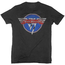 Van Halen - Unisex Chrome Logo T-Shirt