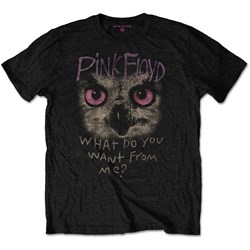 Pink Floyd - Unisex Owl - Wdywfm? T-Shirt