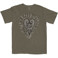 Gojira - Unisex Fortitude Heart T-Shirt