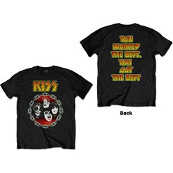 KISS - Unisex You Wanted The Best T-Shirt