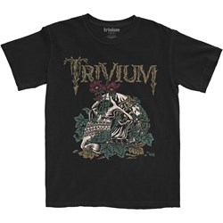 Trivium - Unisex Skelly Flower T-Shirt