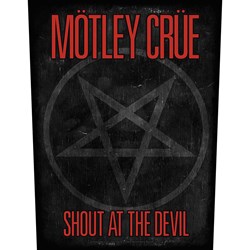 Motley Crue - Unisex Shout At The Devil Pentagram Back Patch