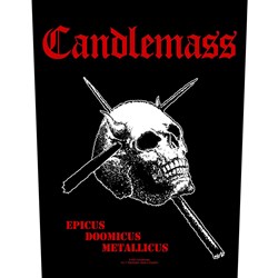 Candlemass - Unisex Epicus Doomicus Metallicus Back Patch