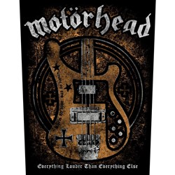 Motorhead - Unisex Lemmy'S Bass Back Patch