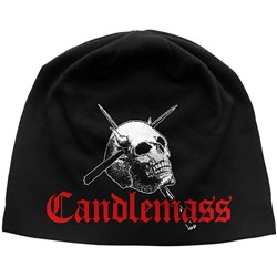 Candlemass - Unisex Skull & Logo Beanie Hat