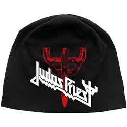 Judas Priest - Unisex Logo & Fork Beanie Hat