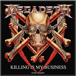 Megadeth - Unisex Killing Is My Business Standard Patch