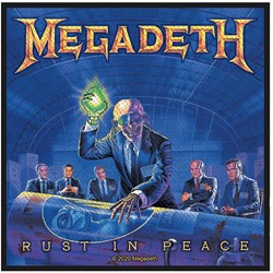 Megadeth - Unisex Rust In Peace Standard Patch