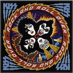KISS - Unisex Rock N' Roll Over Standard Patch
