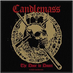 Candlemass - Unisex The Door To Doom Standard Patch