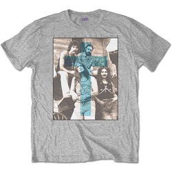 Black Sabbath - Unisex Blue Cross T-Shirt
