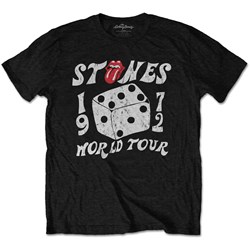 The Rolling Stones - Unisex Dice Tour '72 T-Shirt