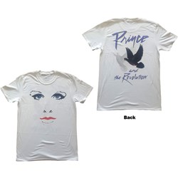 Prince - Unisex Faces & Doves T-Shirt