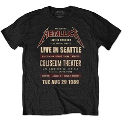 Metallica - Unisex Seattle '89 T-Shirt