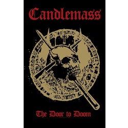 Candlemass - Unisex The Door To Doom Textile Poster