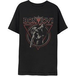 Bon Jovi - Unisex Triangle Overlap T-Shirt