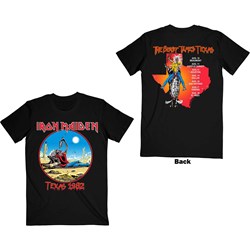 Iron Maiden - Unisex The Beast Tames Texas T-Shirt