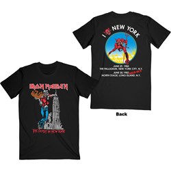 Iron Maiden - Unisex The Beast In New York T-Shirt