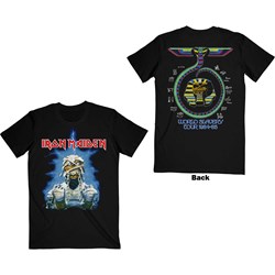 Iron Maiden - Unisex World Slavery Tour '84 - '85 T-Shirt