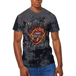 The Rolling Stones - Unisex Tattoo Flames T-Shirt