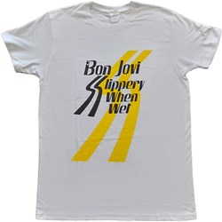 Bon Jovi - Unisex Slippery When Wet T-Shirt